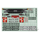 1/10 2019 Chevy Silverado Z71 Trail Boss Clear Body: Stampede 4x4