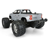 1/10 2019 Chevy Silverado Z71 Trail Boss Clear Body: Stampede 4x4