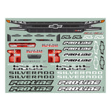 1/10 2019 Chevy Silverado Z71 Trail Boss Clear Body: Short Course