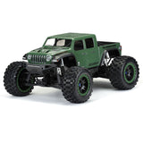 1/5 Pre-Cut Jeep Gladiator Rubicon Clear Body: X-MAXX