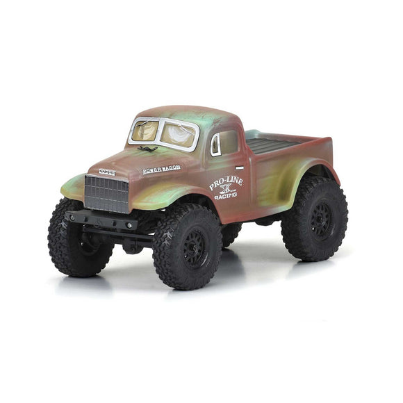 1/24 1946 Dodge Power Wagon Clear Body: SCX24 JLU