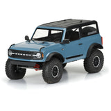 1/10 2021 Ford Bronco Clear Body Set 11.4" Wheelbase: Crawlers