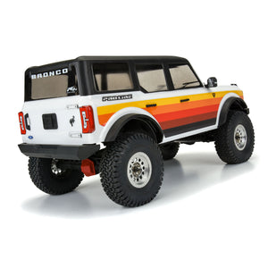 1/10 2021 Ford Bronco Clear Body Set 12.3" Wheelbase: Crawlers