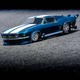 1/10 1967 Ford Mustang Clear Body: Drag Car