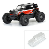 1/10 2021 Ford Bronco Clear Body: Granite, Vorteks