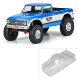 1/10 1972 Chevy K-10 Clear Body 12.3" Wheelbase Crawlers