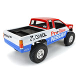 1/10 1987 Nissan Hardbody D21 Clear Body 12.3" (313mm) WB Crawlers