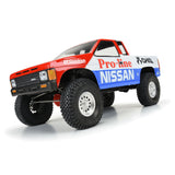 1/10 1987 Nissan Hardbody D21 Clear Body 12.3" (313mm) WB Crawlers