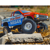 1/10 1987 Nissan Hardbody D21 Clear Body 12.3" (313mm) WB Crawlers