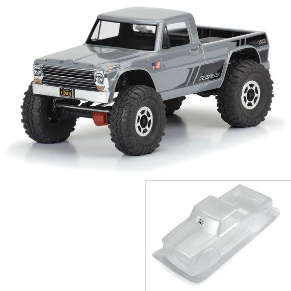 1/10 1967 Ford F-100 Clear Body 12.3