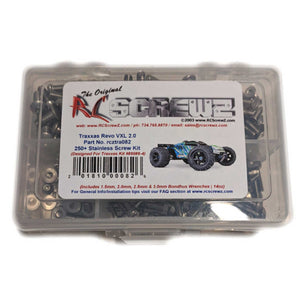 Stainless Steel Screw Set: Traxxas E-Revo 2.0 VXL