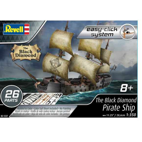 1/35 The Black Diamond Pirate Ship