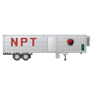 HO 40' Fruehauf Fluted-Side Volume Van Trailer, NP #3