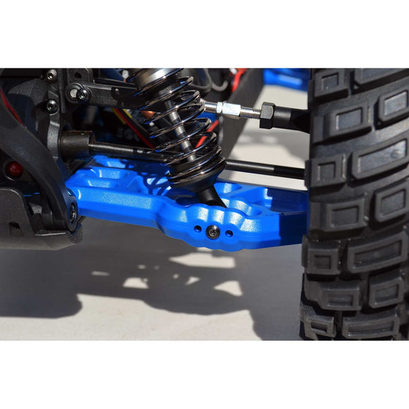 Rear A-Arms for the Associated MT8, Blue