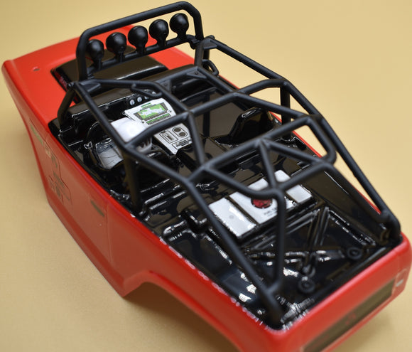 Axial 1/24 SCX24 Deadbolt Micro Mini Body w/ Fenders (Red)