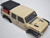 Axial 1/24 SCX24 Jeep Gladiator JT Micro Mini Body w/ Fenders (Tan)