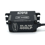 RAW 400 LP Black Fully Programmable Waterproof Servo