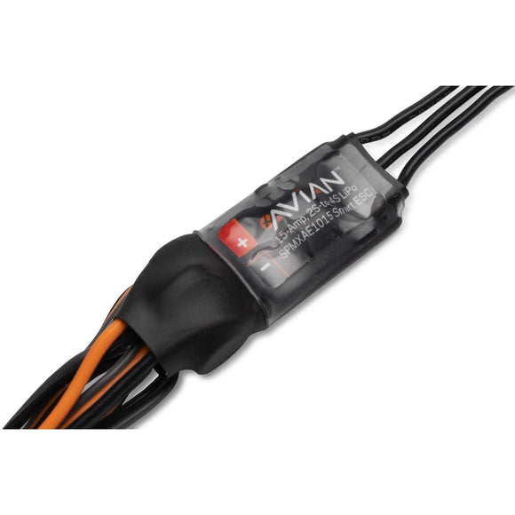 Avian 15-Amp Smart Lite Brushless ESC, 2S-4S: IC2