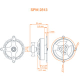 Avian 2813-1750Kv Outrunner Brushless Motor