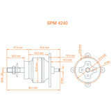 Avian 4240-1000Kv Outrunner Brushless Motor