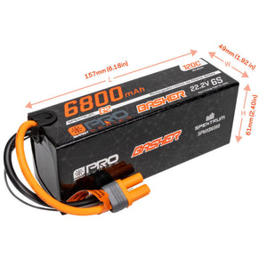 22.2V 6800mAh 6S 120C Smart G2 Pro Basher LiPo: IC5