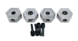 Losi LMT Grave Digger HEX HUBS, Aluminum 17mm LOS04021T1