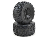 Arrma DBOOTS 'COPPERHEAD MT 6S' TIRE SET GLUED (BLACK) (2PCS) #AR550013