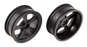 DR10 Drag Front Wheels, Black