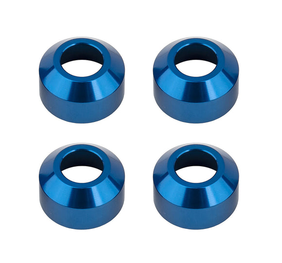 Factory Team CVA Axle Sleeves, Blue Aluminum, for RC8B4/T4