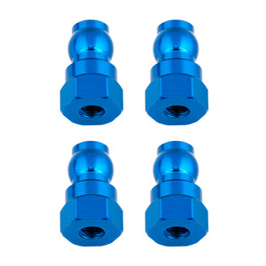 Shock Bushings, 12 mm, blue aluminum