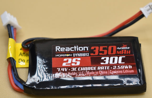 Axial 1/24 SCX24 7.4v 2s 350mah 30c DYNB0012 LiPo Battery w/ Charger