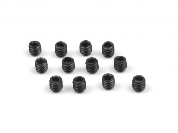 Set Screws M3x3mm (12pcs)