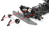 1/8 SSX-823 On Road Pan Car Chassis Kit