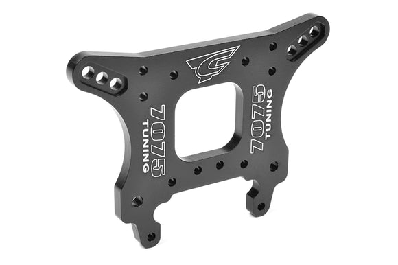 Shock Tower - XTR - Front - 7075 Aluminum - 5mm - Black -