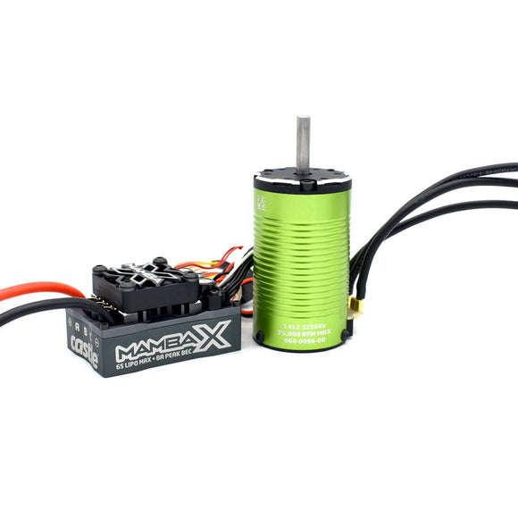 Mamba X SCT 25.2V WP ESC, 1412-2100KV 5mm Motor Combo