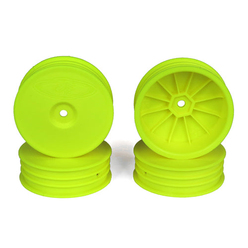 Slim Speedline Buggy Wheels, Front, Yellow 4pcs