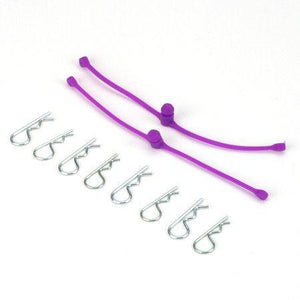 Body Klip Retainers-Purple