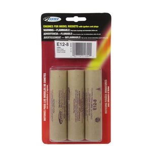 E12-8 Model Rocket Engines (3pk)