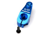 AE Heavy Duty Servo Horn, 7075 Airtronics/23 spline (Blue)