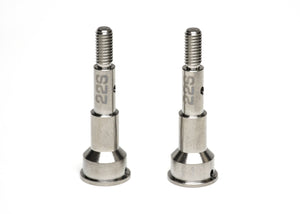 22S Titanium Rear CVA Axles (Not TLR22), 1 Pair