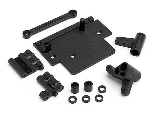 Bullet Flux ESC Plate And Steering Bellcrank