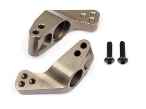 Aluminum Rear Hub Carrier Set (0 Deg/Hard Anodize) Bullet