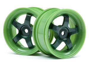 Work Meister S1 Wheel Green 26mm (0mm Offset/2pcs)