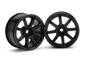 Work Emotion XC8 Wheel 26mm Black (3mm Offset)