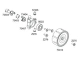 Differential Pinion Gear Micro RS4 / Micro Drift
