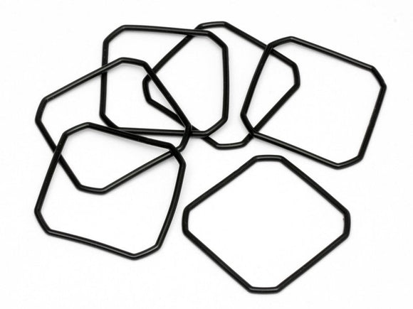 HPI Racing - Differential Case Gasket, (6pcs), Baja 5