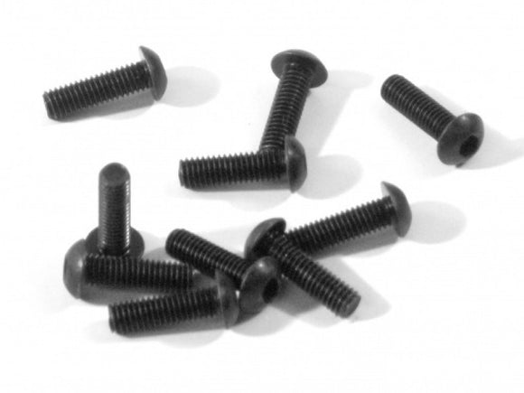 Button Head Screw M3X10mm (Hex Socket/10pcs)