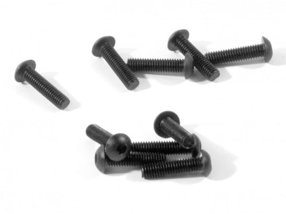 Button Head Screw M3X12mm (Hex Socket/10pcs)