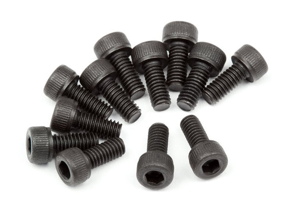 Cap Head Screw M2.6X6mm (Hex Socket/12pcs)