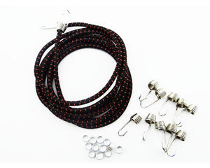 1/10 Scale Black/Red Bungee Cord Kit